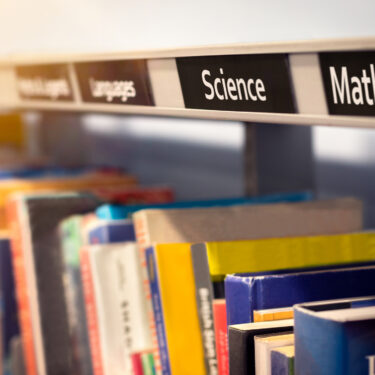 Library education reference books on math and science STEM subjects vital for academic study in computer science, AI and engineering.