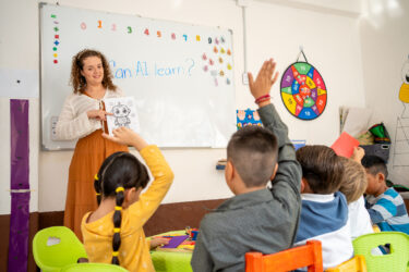 Children answer the question 