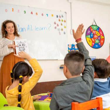 Children answer the question 